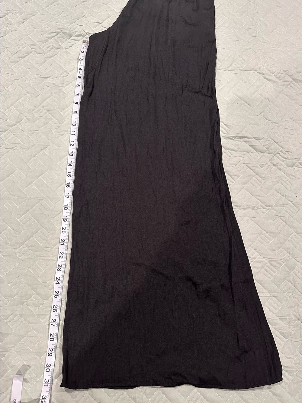 Zara Black Wide-Leg Palazzo Pants - Picture 9 of 9